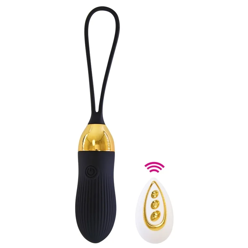 Generique Oeuf vibrant Stripe Sex 8.5 x 3cm Noir